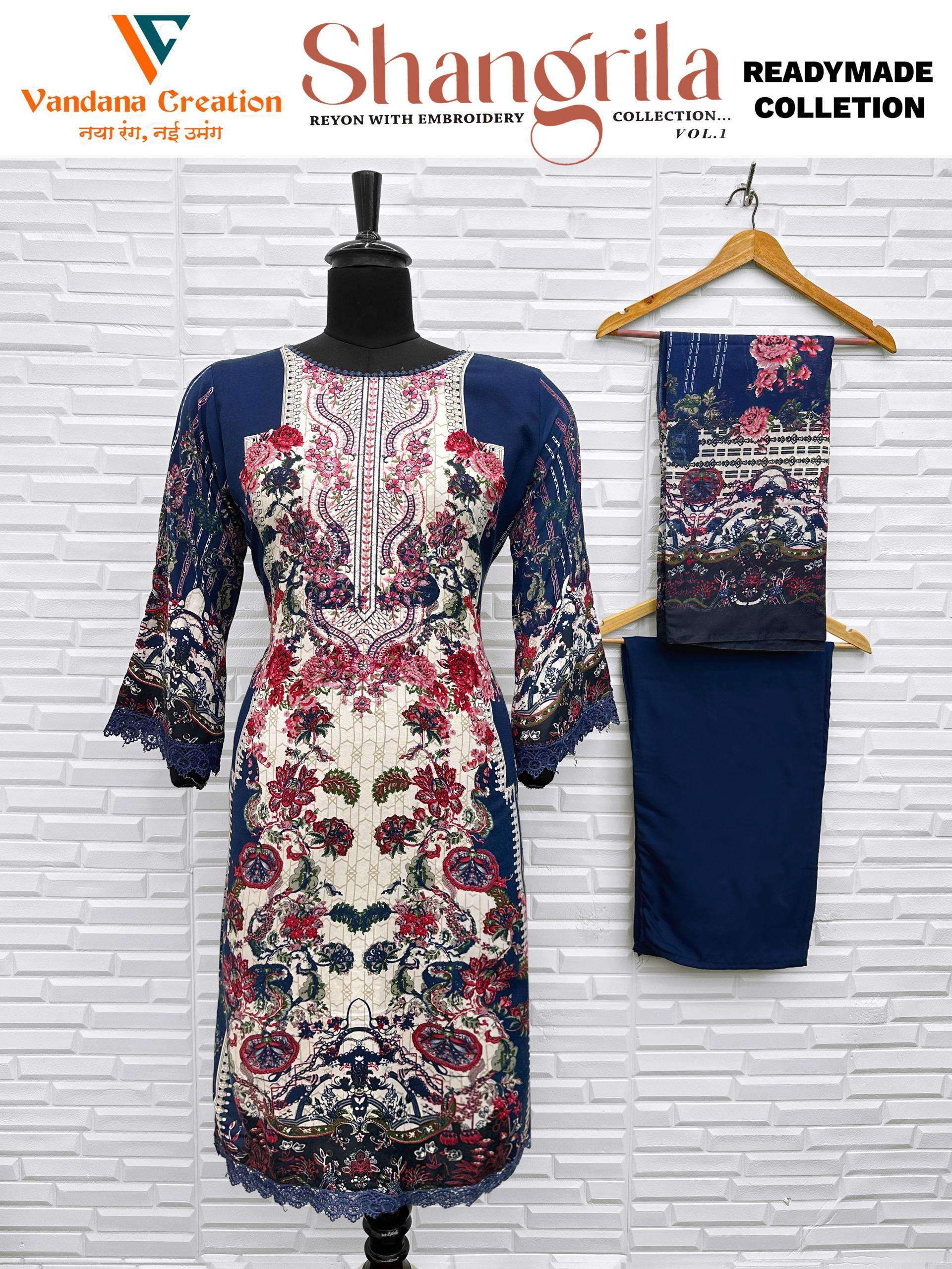 SHANGRILA‎ VOL-1 Ready Wear by Vandhna